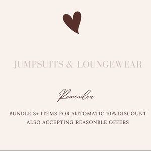 Jumpsuits & Loungewear
